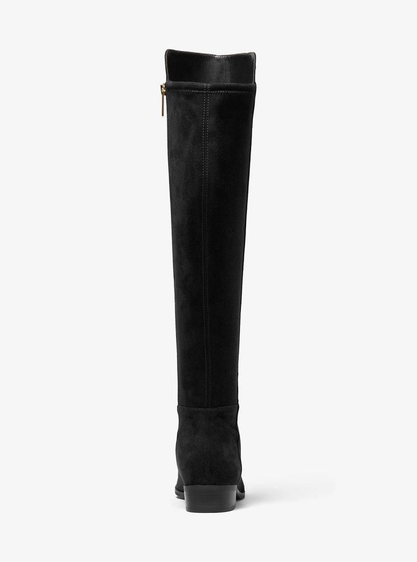 Botte Michael Kors Bromley Stretch Over-the-Knee Boot Femme Noir | 2763ENLTA