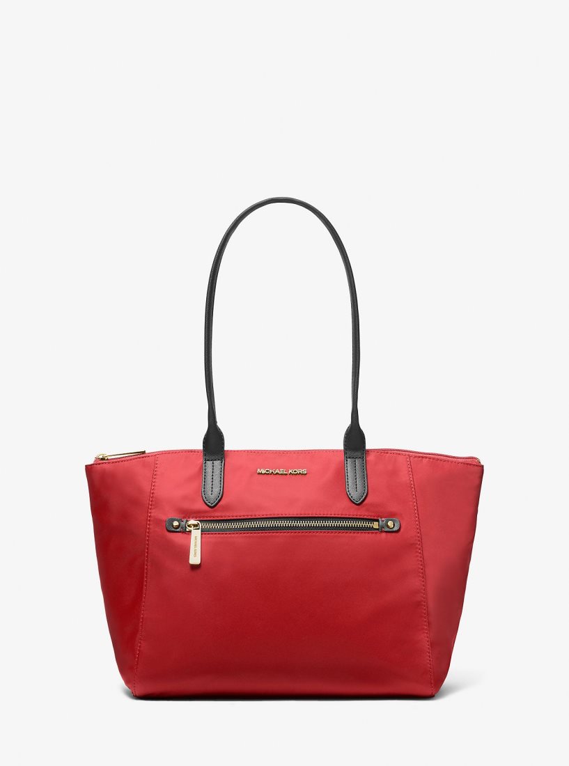 Cabas Michael Kors Kelsey Medium Nylon Tote Bag Femme Flame | 7213DUHCT