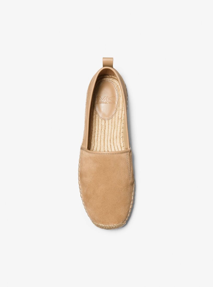 Espadrillas Michael Kors Owen Suede Espadrille Homme Marron | 0913ZPQUI
