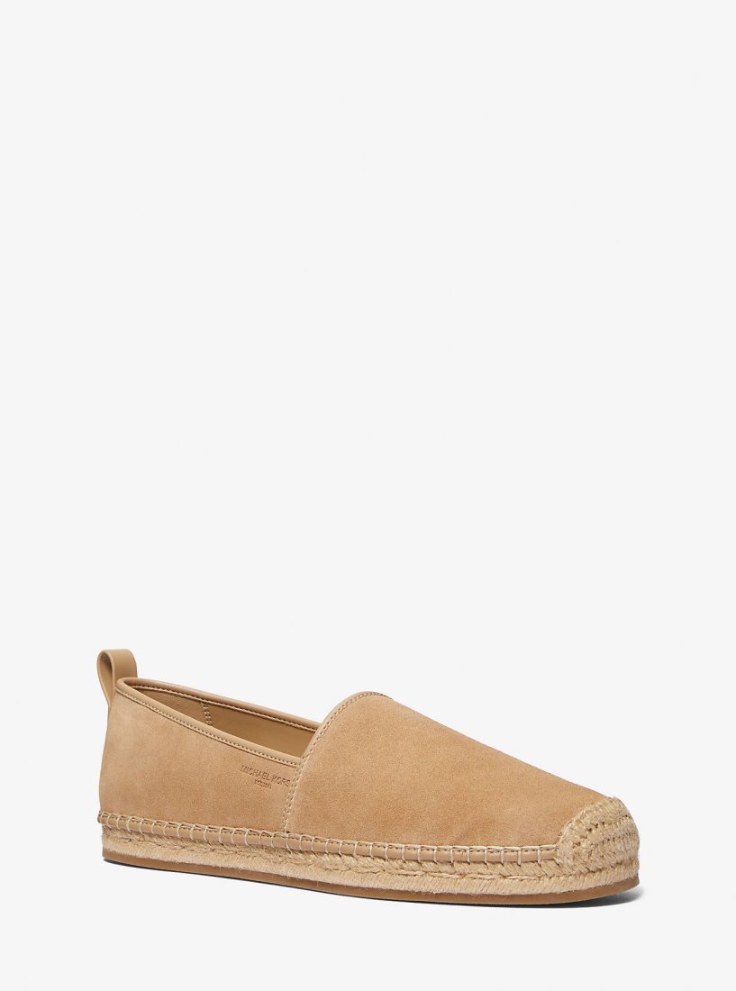 Espadrillas Michael Kors Owen Suede Espadrille Homme Marron | 0913ZPQUI
