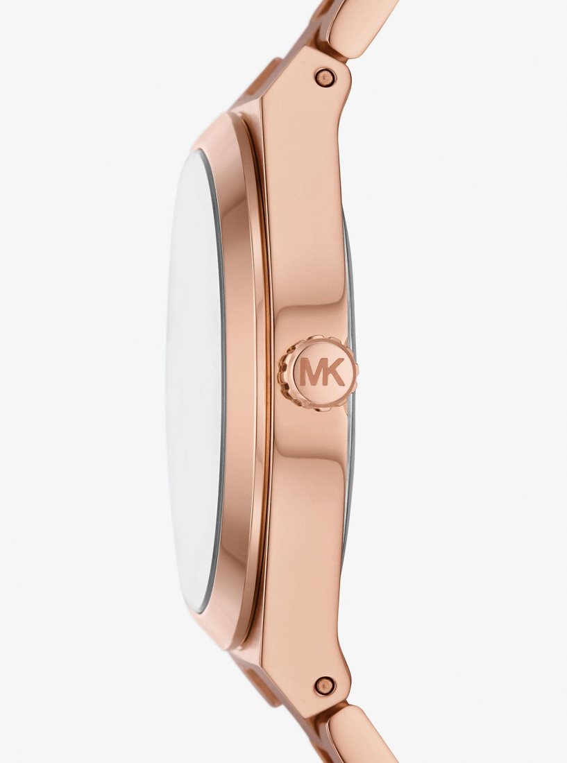 Gold-tone Michael Kors Lennox Rose Gold-Tone Watch Femme Rose | 2051XUMJD