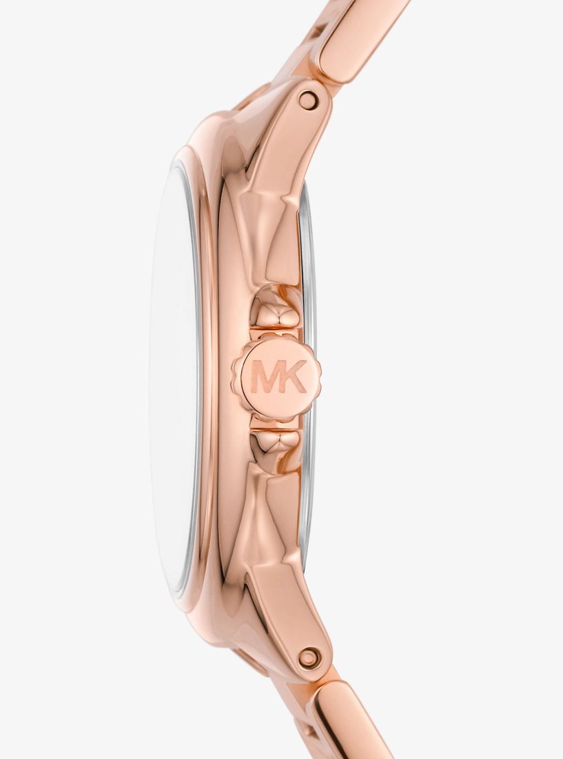 Gold-tone Michael Kors Mini Camille Rose Gold-Tone Watch Femme Rose Doré | 6145ZBQIY