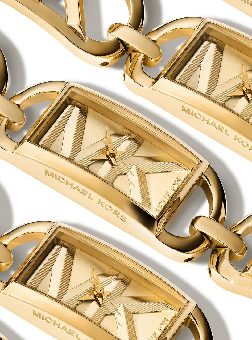 Gold-tone Michael Kors Mini Empire Gold-Tone Watch Femme Doré | 2465GVCTU
