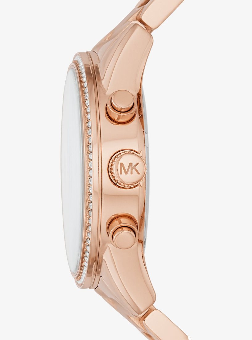 Gold-tone Michael Kors Ritz Rose Gold-Tone Watch Femme Rose Doré | 1206OMVSZ
