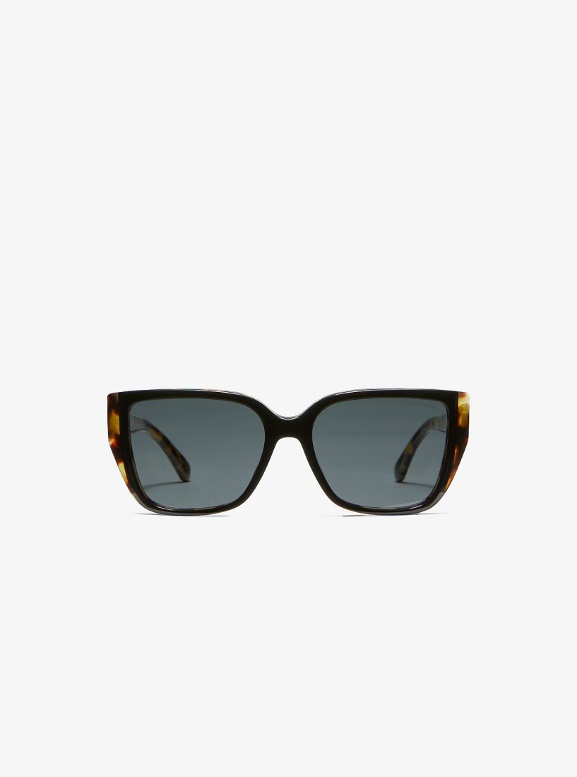 Lunette de Soleil Michael Kors Acadia Sunglasses Femme Tortoise | 0698VCPWQ