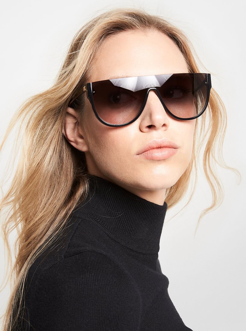 Lunette de Soleil Michael Kors Aspen Sunglasses Femme Noir | 4706LRHXJ