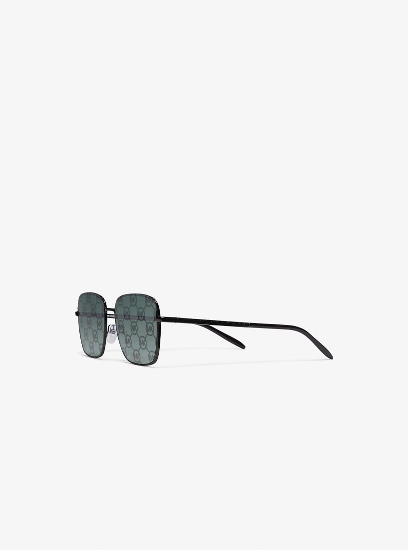 Lunette de Soleil Michael Kors Burlington Sunglasses Homme Noir | 3605EDWGM