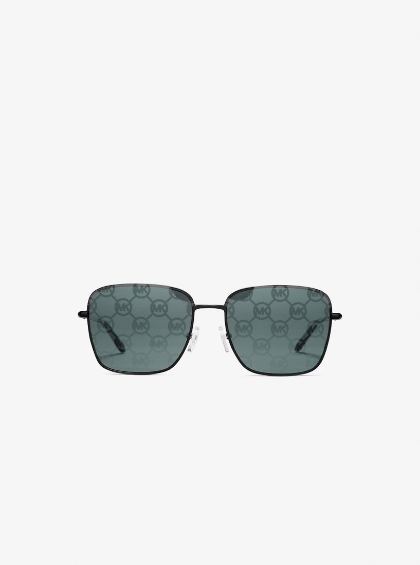 Lunette de Soleil Michael Kors Burlington Sunglasses Homme Noir | 3605EDWGM
