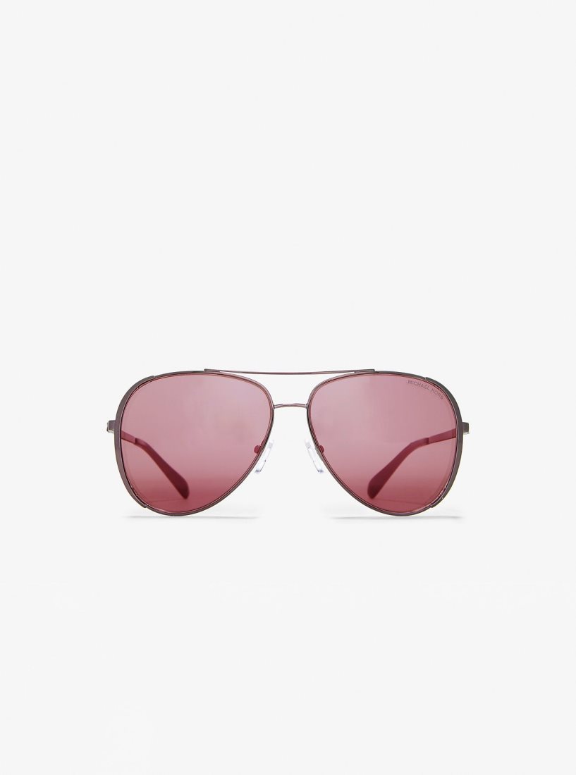 Lunette de Soleil Michael Kors Chelsea Bright Sunglasses Femme Marron Foncé | 5621UYHAO