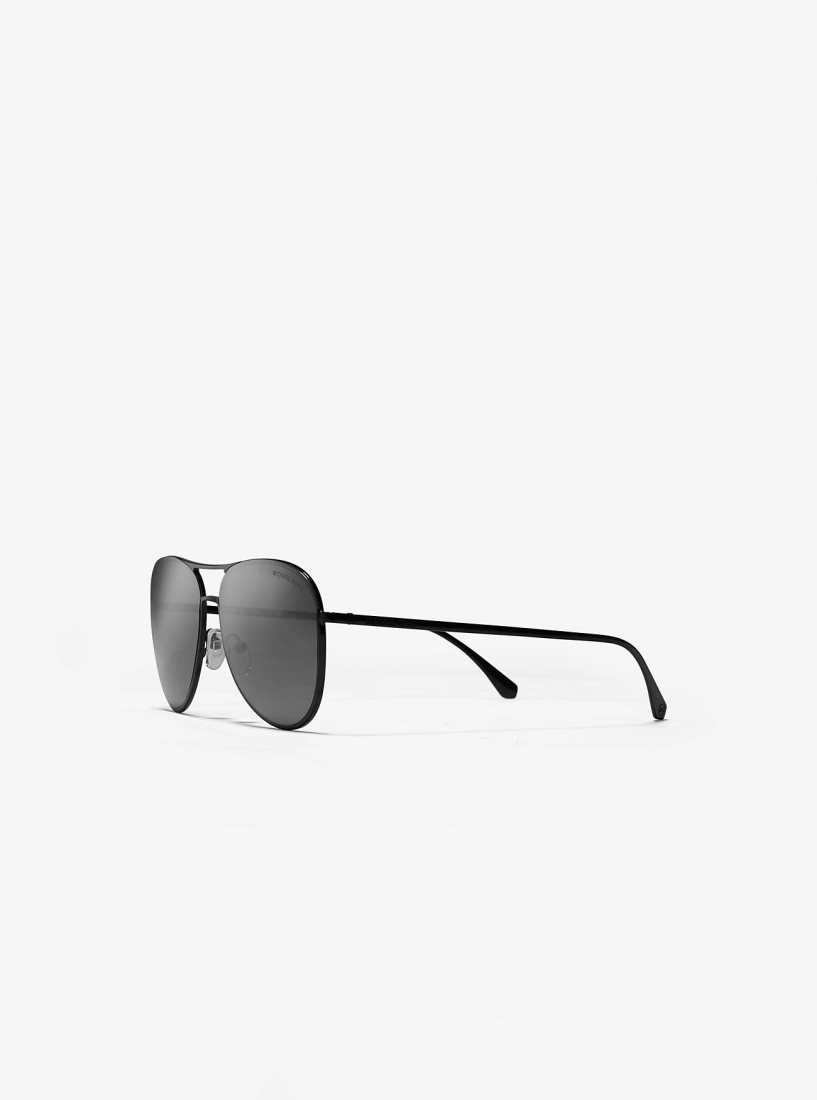 Lunette de Soleil Michael Kors Kona Sunglasses Femme Noir | 2493KBAUP