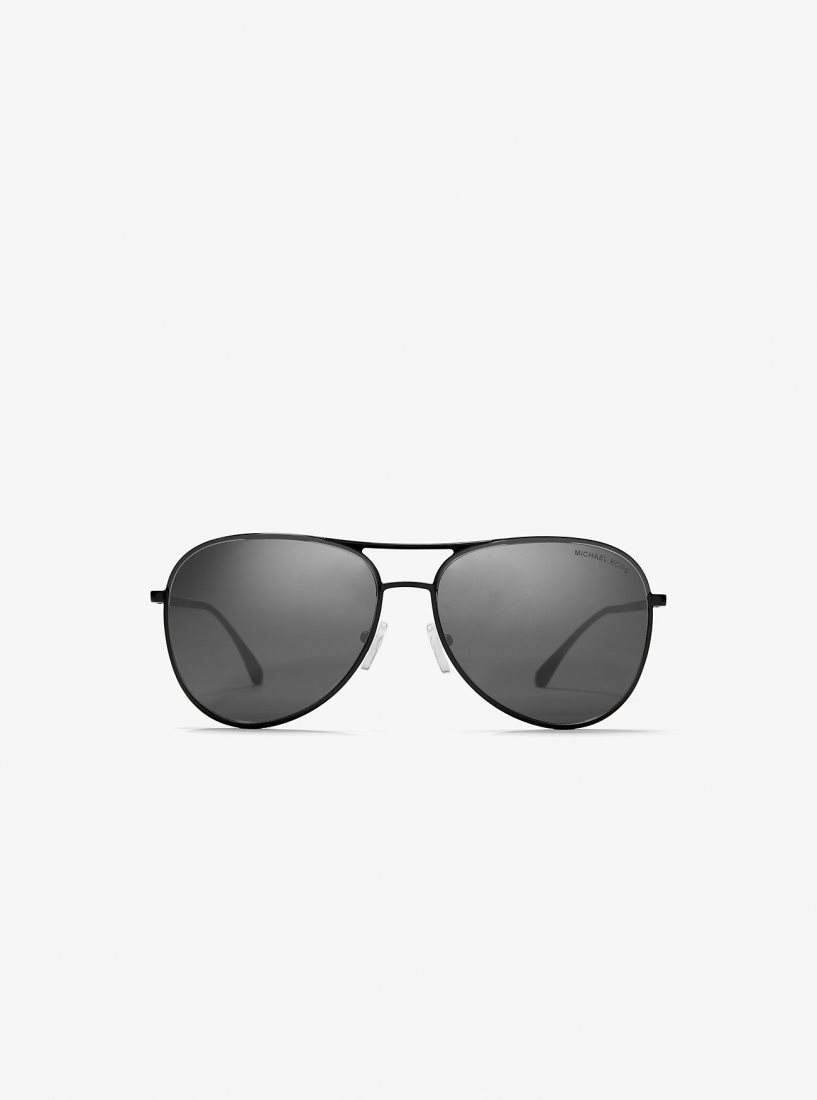 Lunette de Soleil Michael Kors Kona Sunglasses Femme Noir | 2493KBAUP