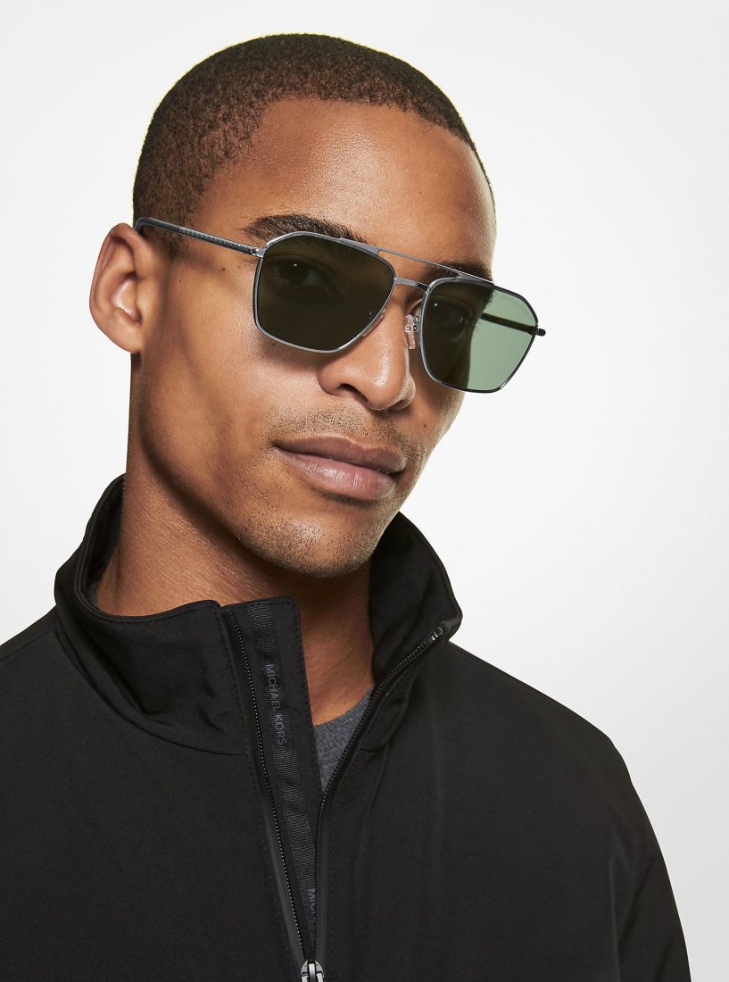 Lunette de Soleil Michael Kors Matterhorn Sunglasses Homme Forest | 1490EPVSF