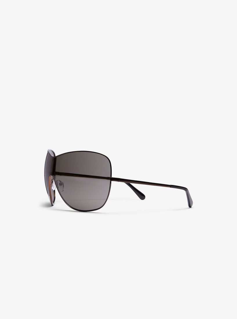 Lunette de Soleil Michael Kors Park Avenue Sunglasses Femme Chocolat | 9405JDBVO