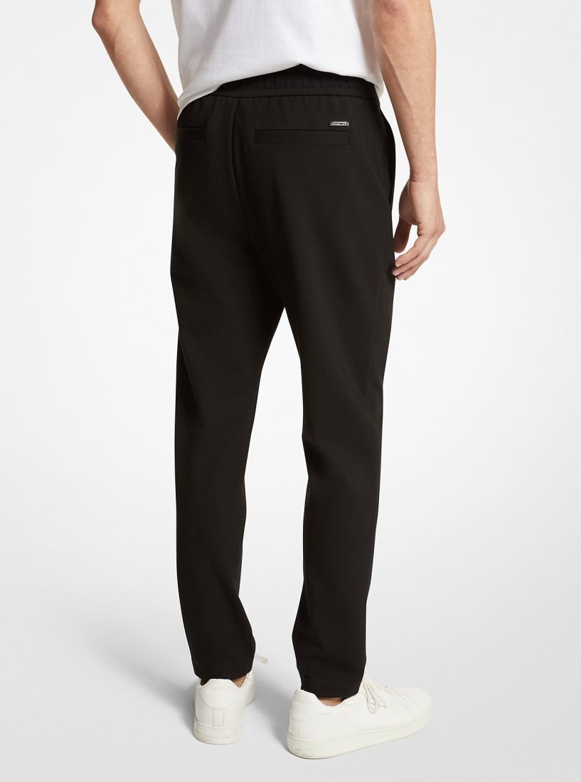 Pantalon Michael Kors Stretch Ponte Pants Homme Noir | 9128WSHEB