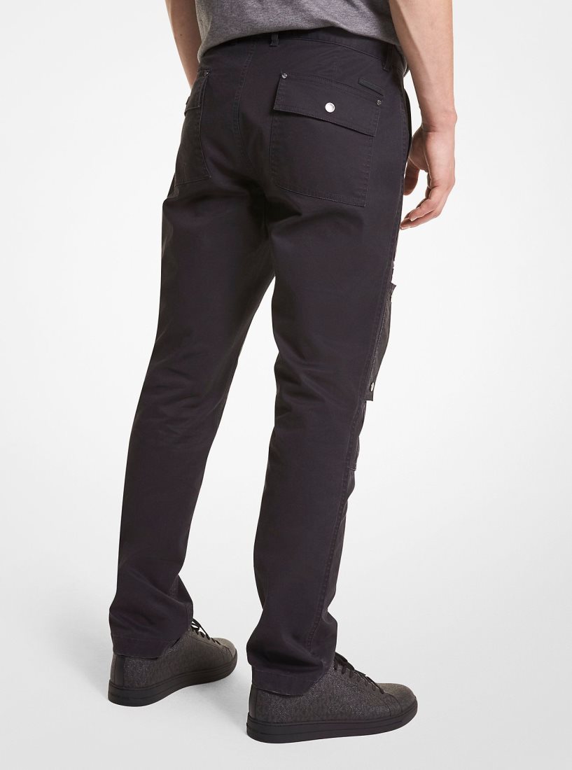 Pantalon Michael Kors Woven Cargo Pants Homme Noir | 5921GYRNV