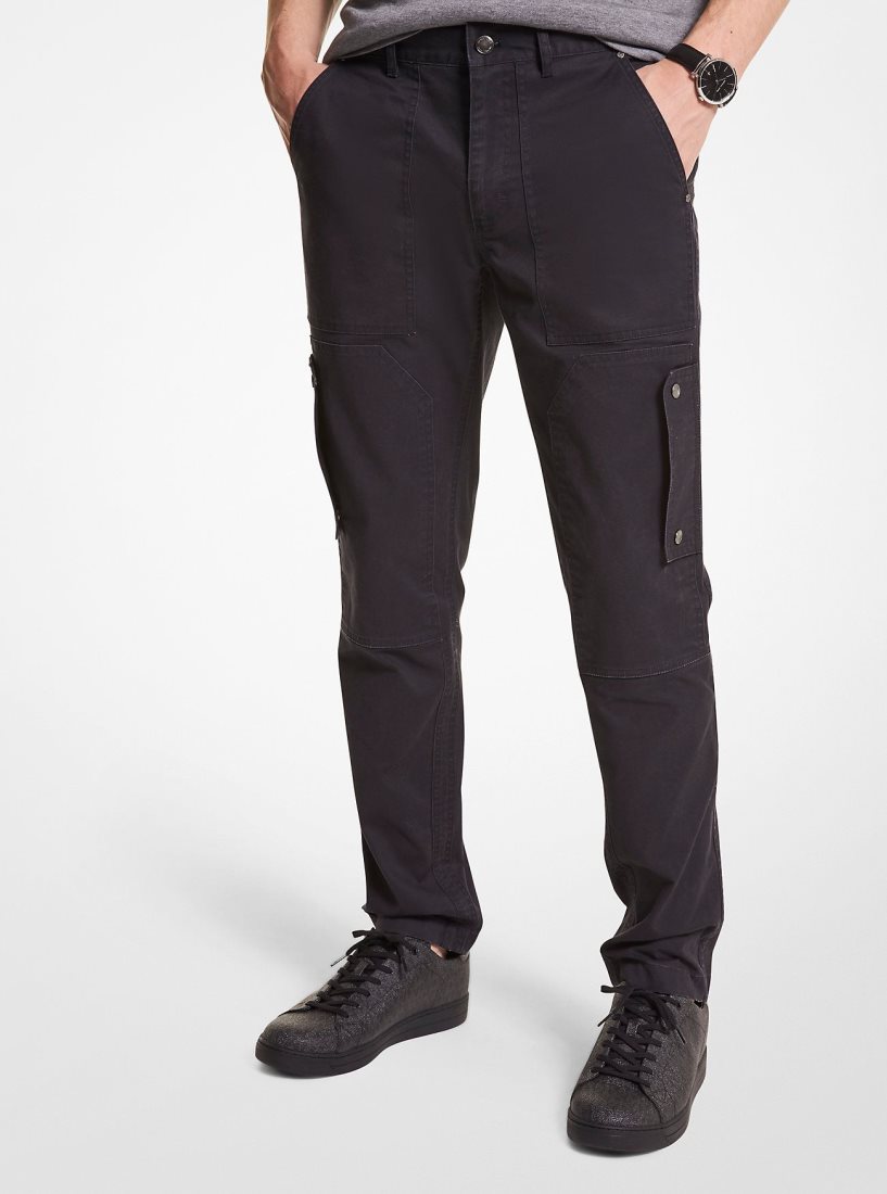 Pantalon Michael Kors Woven Cargo Pants Homme Noir | 5921GYRNV