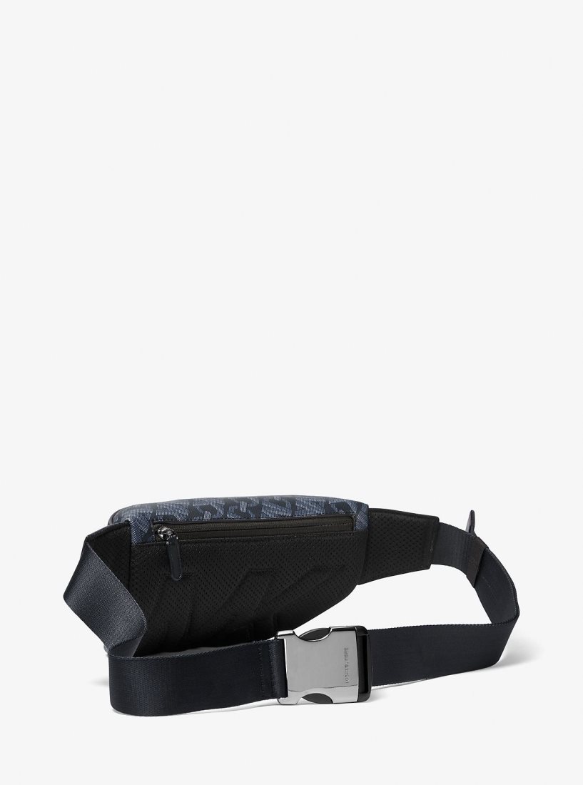 Sac Crossbody Michael Kors Hudson Empire Signature Logo Sling Pack Homme Admiral | 1439FQRCV