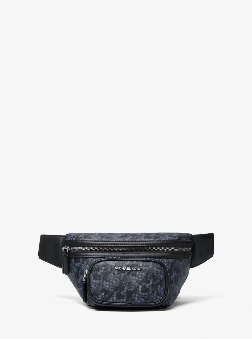 Sac Crossbody Michael Kors Hudson Empire Signature Logo Sling Pack Homme Admiral | 1439FQRCV