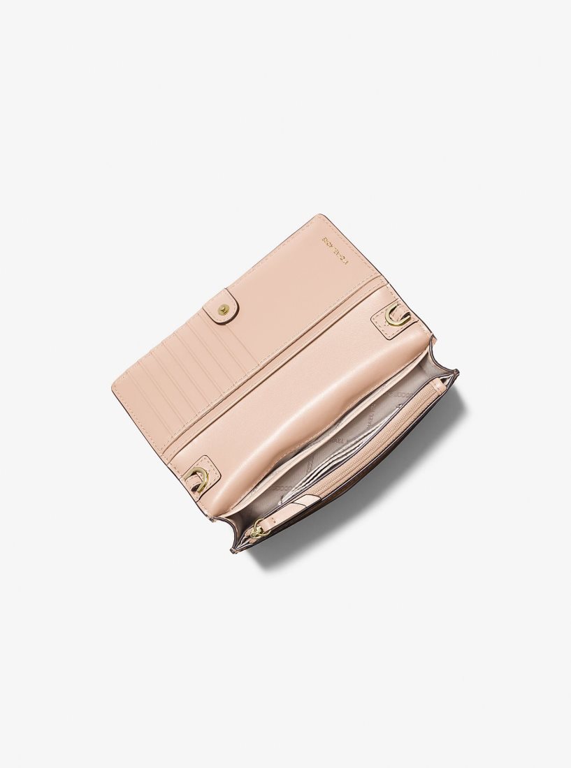 Sac Crossbody Michael Kors Jet Set Small Two-Tone Logo Smartphone Crossbody Bag Femme Multicolore | 0473MSFZP
