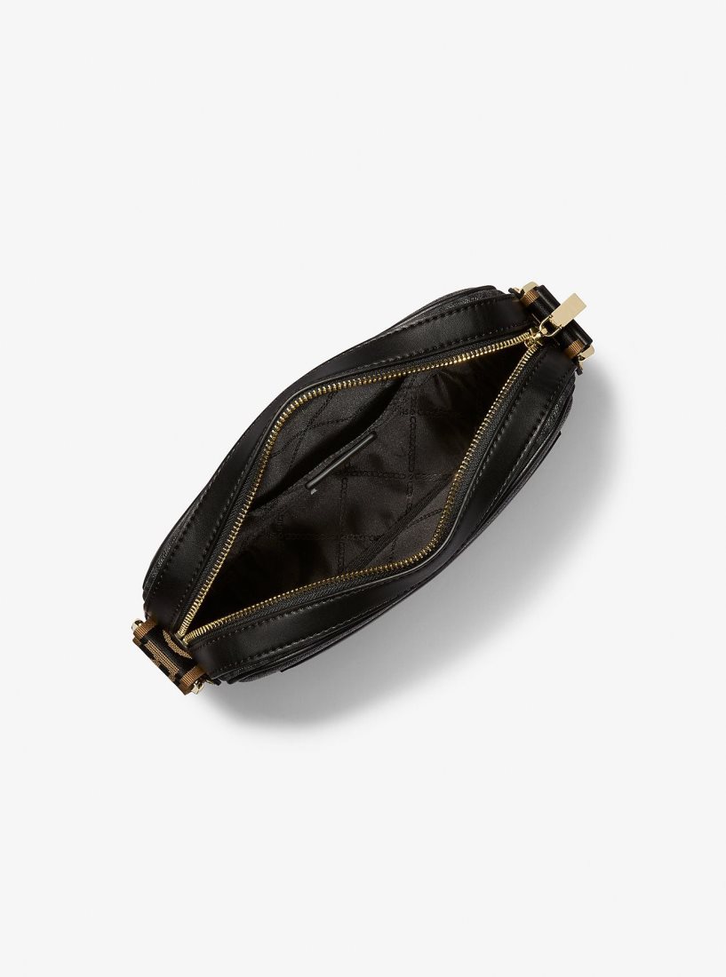 Sac Crossbody Michael Kors Maeve Large Logo Crossbody Bag Femme Noir | 8943YTZXK