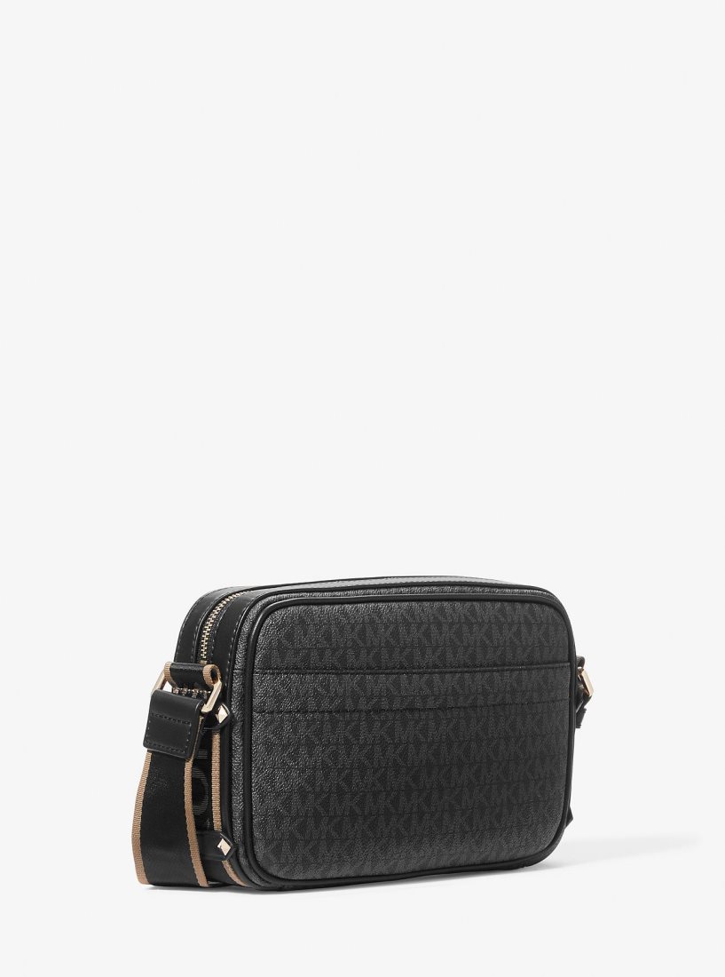 Sac Crossbody Michael Kors Maeve Large Logo Crossbody Bag Femme Noir | 8943YTZXK