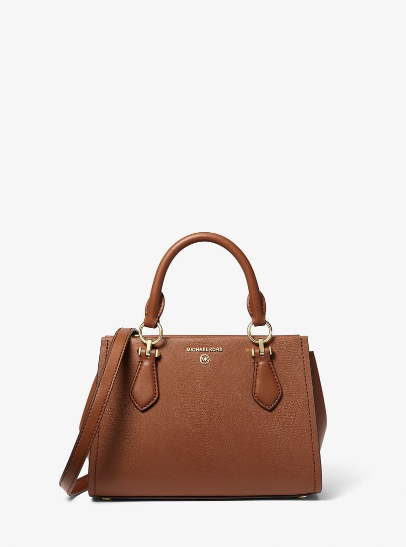 Sac Crossbody Michael Kors Marilyn Small Saffiano Leather Crossbody Bag Femme Luggage | 9153UFGNI