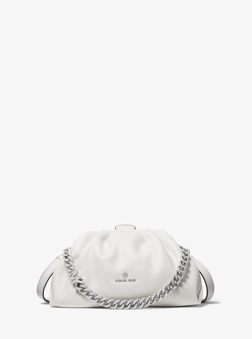 Sac Crossbody Michael Kors Nola Small Crossbody Bag Femme Blanche | 8914FTSRJ