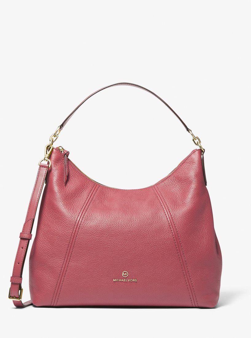 Sac Porté Épaule Michael Kors Sienna Large Pebbled Leather Shoulder Bag Femme Cinnamon | 2130NRZFC