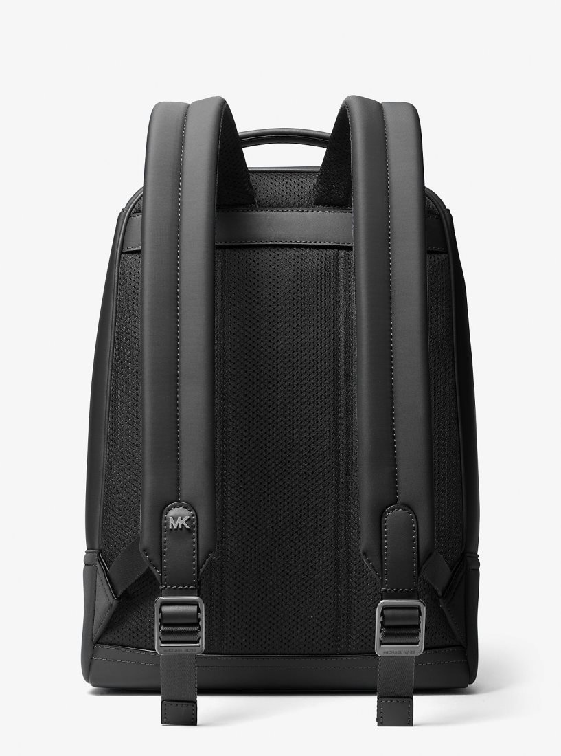Sacs à Dos Michael Kors Brooklyn Scuba Backpack Homme Noir | 2740RAMSU