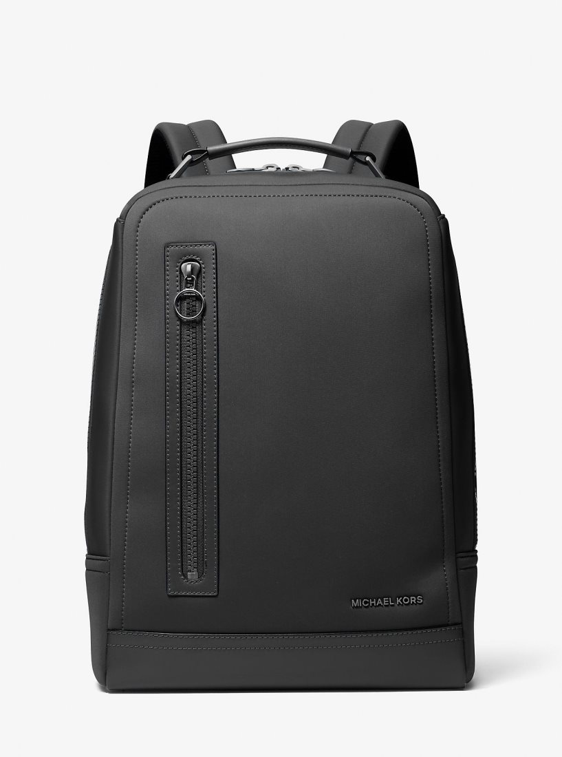 Sacs à Dos Michael Kors Brooklyn Scuba Backpack Homme Noir | 2740RAMSU