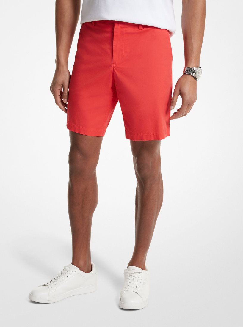 Short Michael Kors Stretch Cotton Shorts Homme Corail | 1974XICAK
