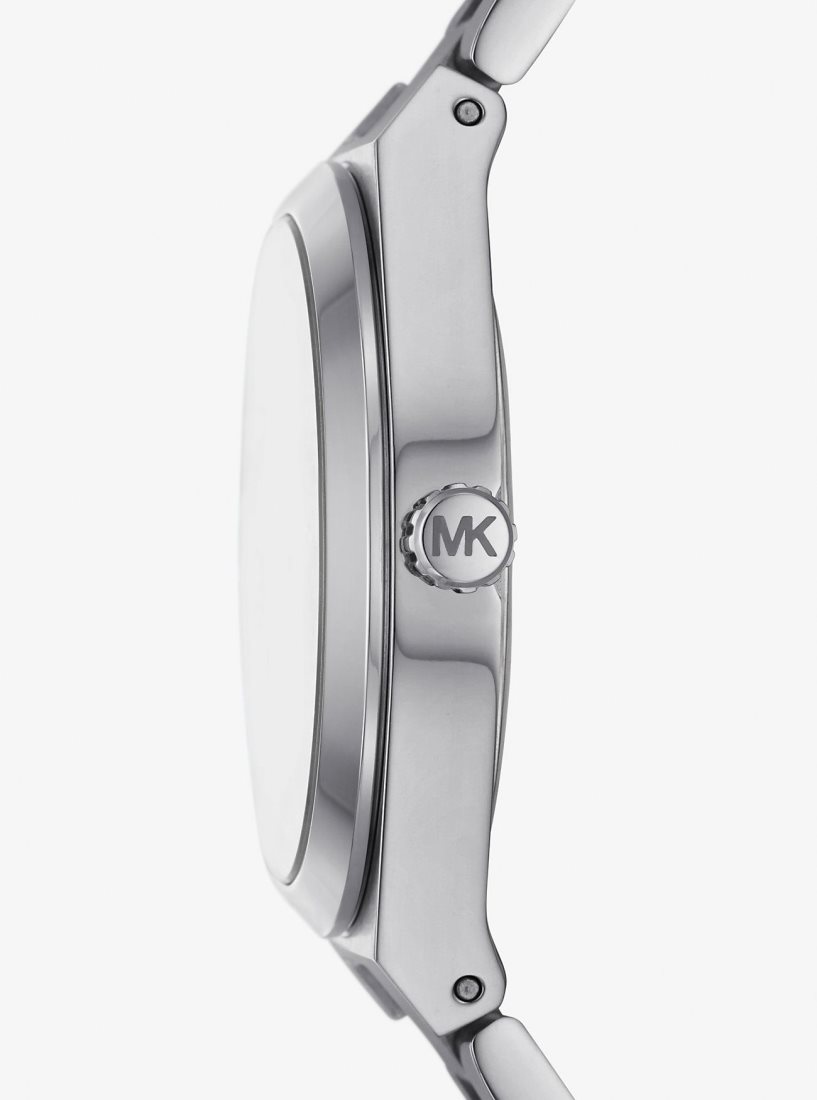 Silver-tone Michael Kors Lennox Silver-Tone Watch Femme Pear | 0618SABTI