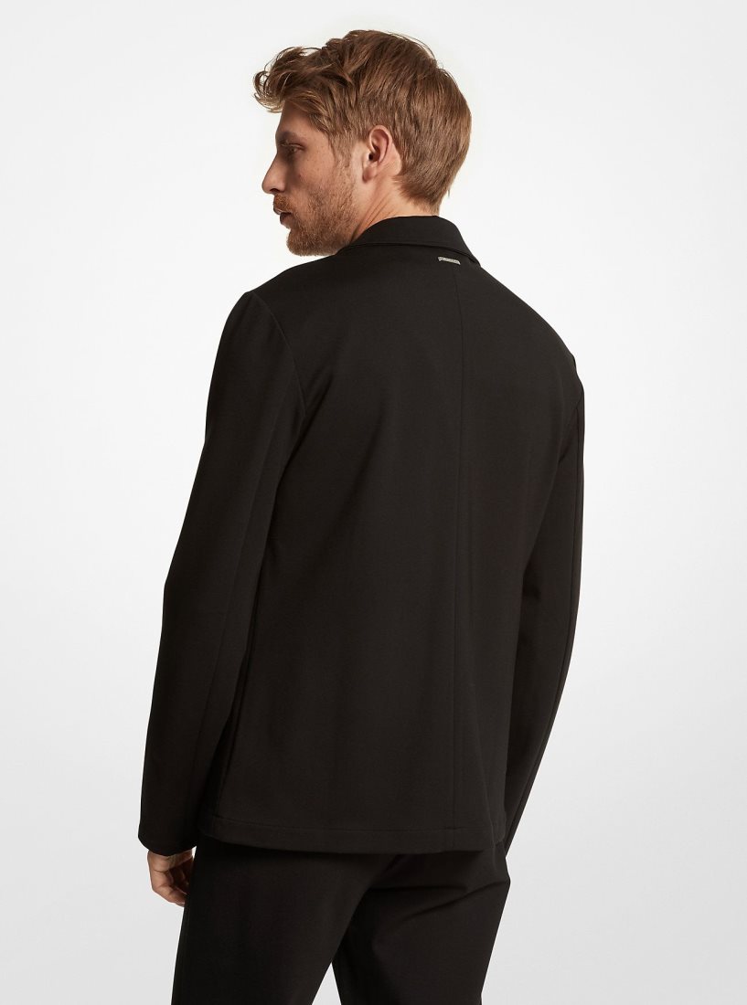 Vestes Michael Kors Stretch Ponte Blazer Homme Noir | 2190QLODC