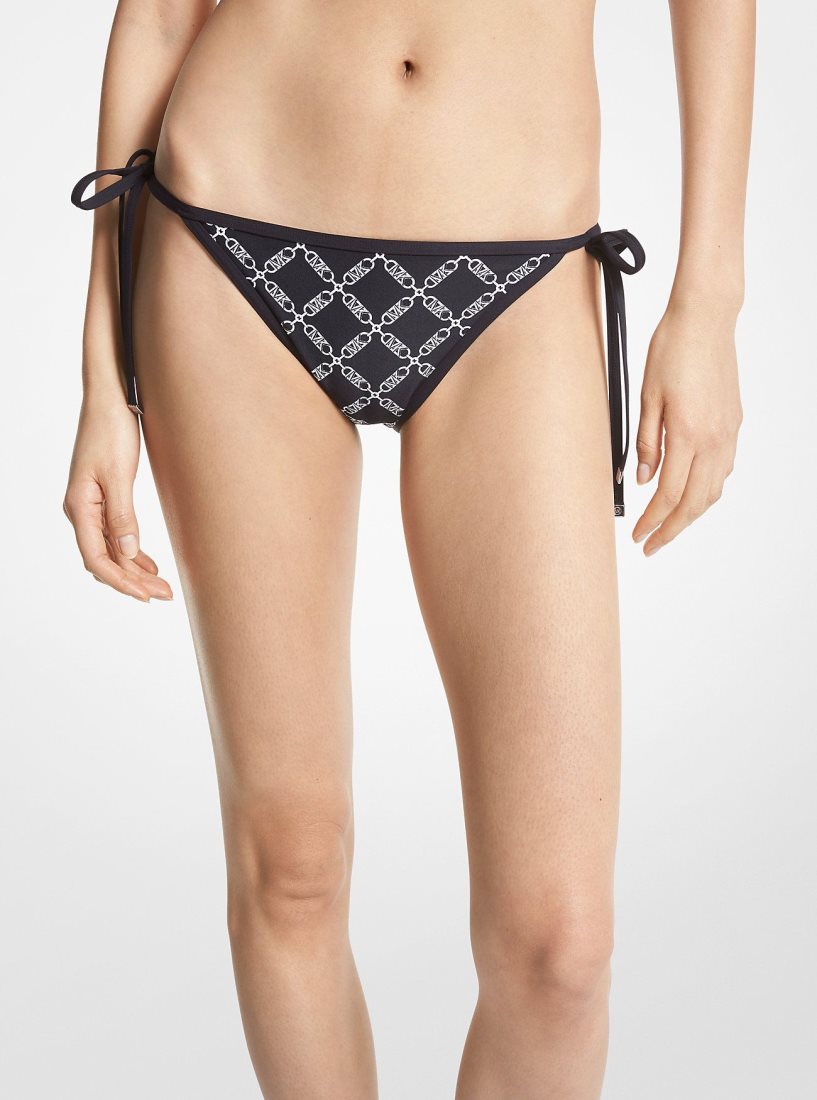 Vetement de Bain Michael Kors Empire Logo Bikini Bottom Femme Noir | 9786QYOHC